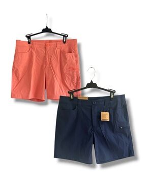 Eddie Bauer 2 Pair Rainer Shorts Size 10 Inseam 7”
